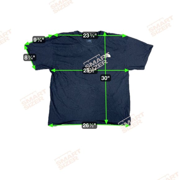 The North Face Mens Black Short Sleeve T-Shirt XXL Cotton Basic Casual Tee Shirt - Picture 6 of 6